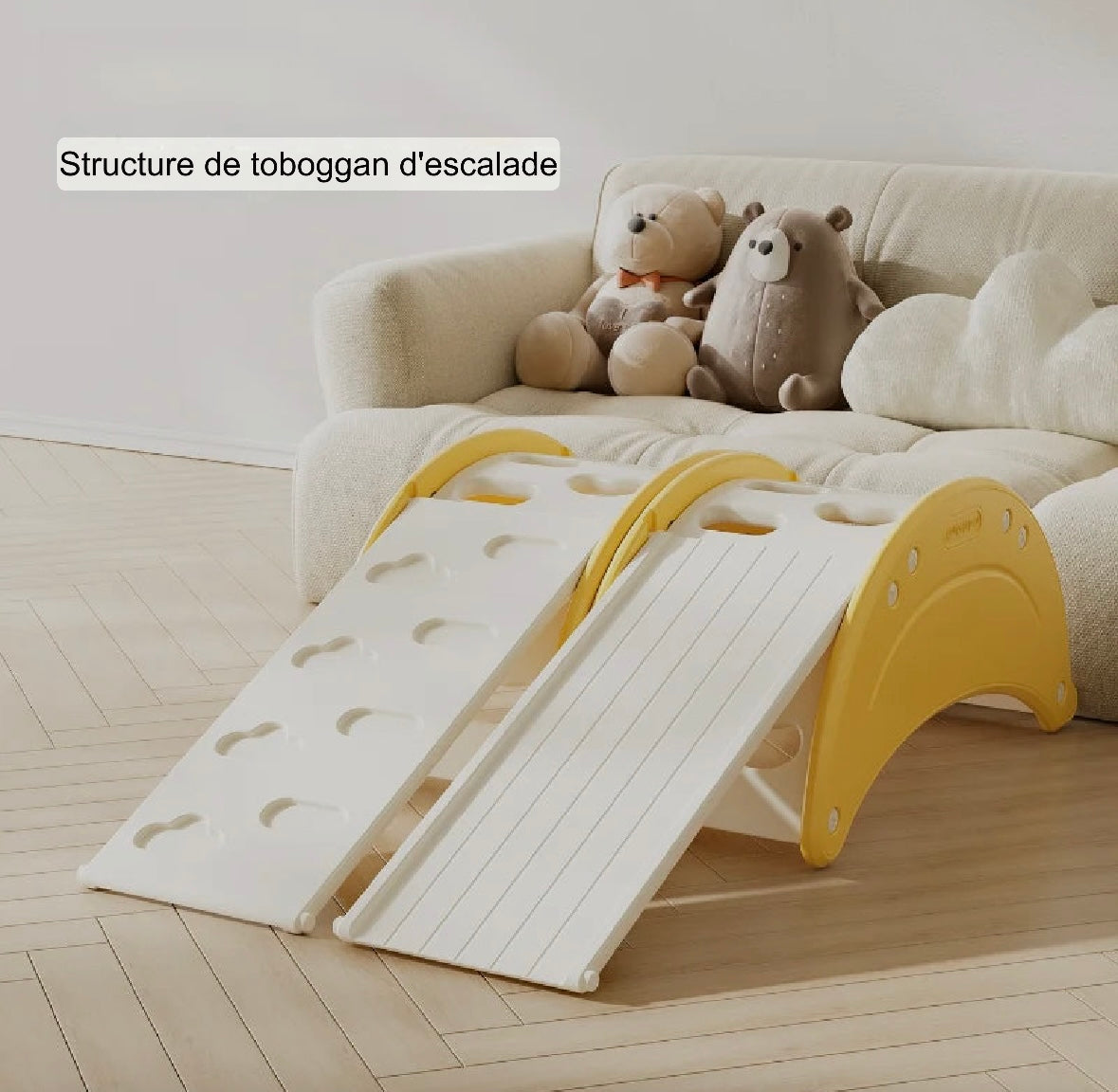 Arche d'escalade pour enfants, jouet convertible, balançoire pour tout-petits, planche d'équilibre, planche d'escalade pour bébé, table d'activités et organisateur de rangement