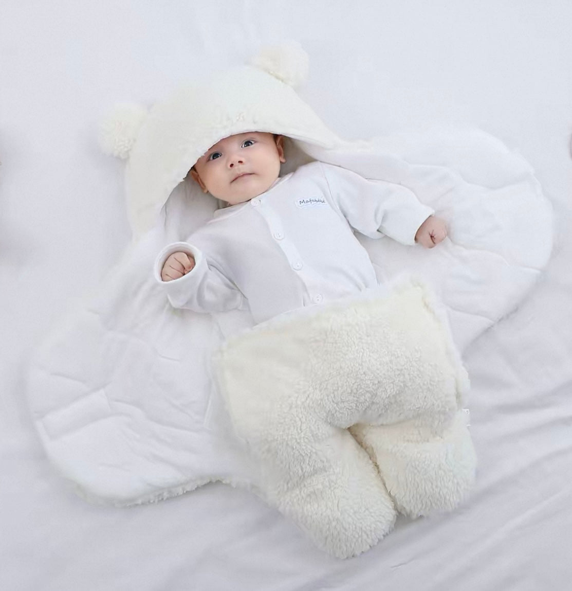 Sacs de couchage doux pour bébé, couvertures chaudes d'automne et d'hiver de 0 à 9 mois