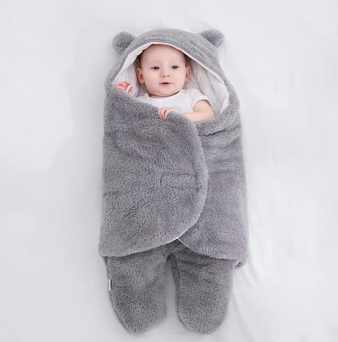 Sacs de couchage doux pour bébé, couvertures chaudes d'automne et d'hiver de 0 à 9 mois