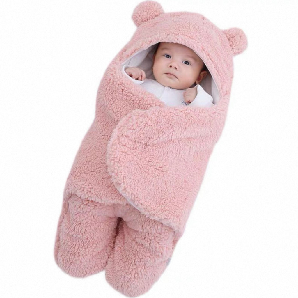 Sacs de couchage doux pour bébé, couvertures chaudes d'automne et d'hiver de 0 à 9 mois